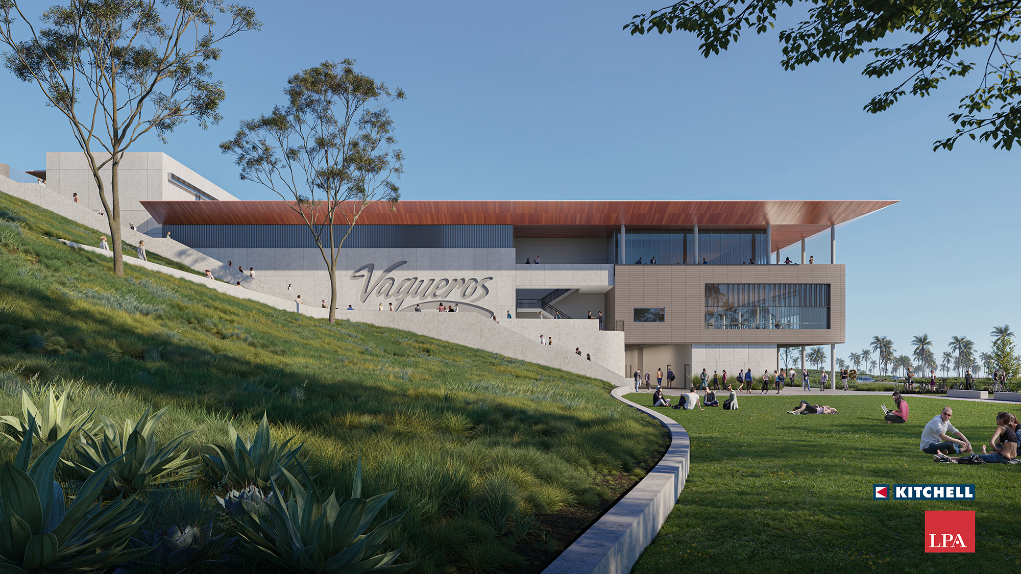 New Physical Education (PE) Building Render